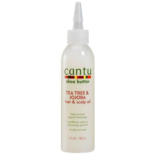 Cantu Shea Butter Jojoba No Drip Hair & Scalp Oil 6 oz.