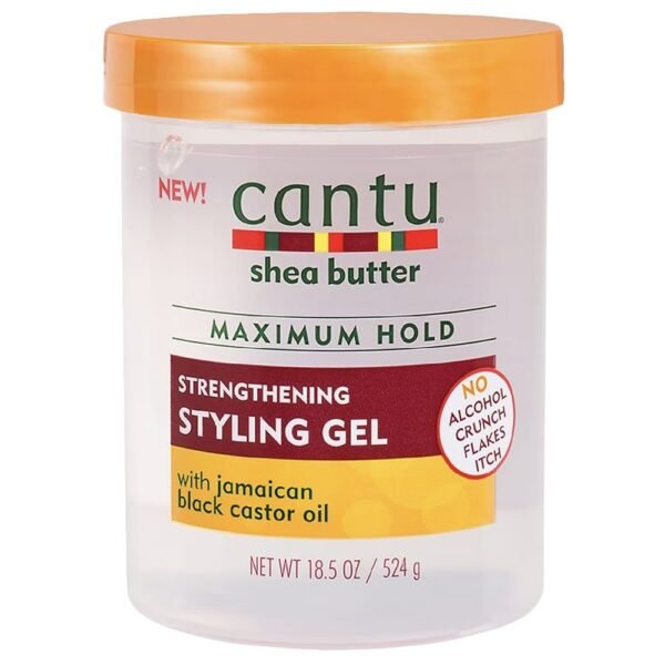 Cantu Styling Gel Jamaican Black Castor Oil 18.5 oz.